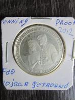 Te Koop 2 Zilveren penningen Nederland, Postzegels en Munten, Nederland, Ophalen of Verzenden, Munten