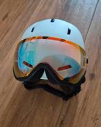 Skihelm met vizier, Ophalen of Verzenden, Zo goed als nieuw, Helm of Bescherming