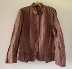 Brons-bruine blouse/jasje, maat 42, merk: Verse, z.g.a.n., Bruin, Maat 42/44 (L), Ophalen of Verzenden, Zo goed als nieuw