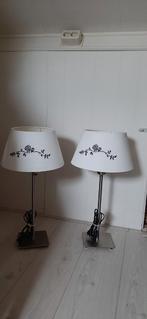 In hoogte verstelbare tafel lampen, Huis en Inrichting, Lampen | Tafellampen, Ophalen, Metaal, Minder dan 50 cm