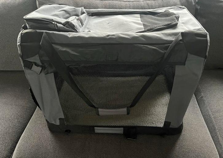 Opvouwbare hondenbench draagtas, Dieren en Toebehoren, Transportboxen, Zo goed als nieuw, Ophalen of Verzenden