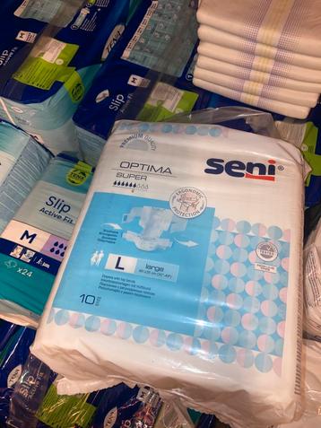 15 x Seni optima super incontinentie luiers met heupband beschikbaar voor biedingen