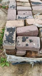 Dikformaat oude straatklinkers, Tuin en Terras, Ophalen, Gebruikt, Beton, Klinkers