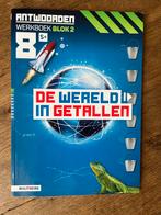 De Wereld in Getallen - Antwoorden Blok 2, Groep 8, Boeken, Ophalen of Verzenden, Gelezen, Overige niveaus, Wiskunde A