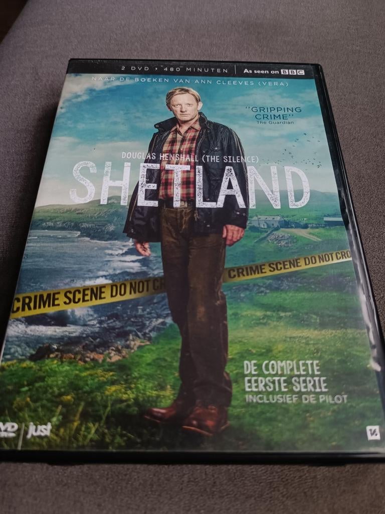 Shetland seizoen 1 - dvd, Vanaf 12 jaar, Ophalen of Verzenden, Zo goed als nieuw, Overige gebieden