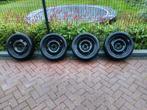 Michelin  winterbanden met 4 gaat velg  195/55/r16, Ophalen, Gebruikt