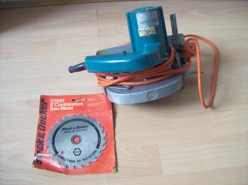 Black & Decker handcirkelzaag cirkelzaag DN55 typ D1 - 450 W, Doe-het-zelf en Verbouw, Gereedschap | Zaagmachines, Gebruikt, Cirkelzaag