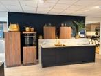 Bruynzeel showroomkeuken Atlas indigoblauw walnoot, Huis en Inrichting, Ophalen, Zo goed als nieuw