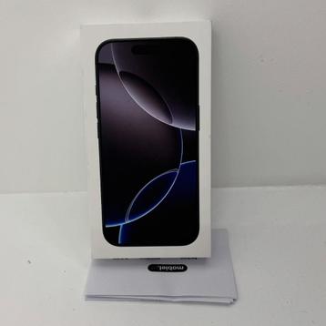 iPhone 16 Pro 128GB Zwart| Nieuw in seal | Met originele bon beschikbaar voor biedingen