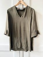 Filippa K blouse zijde khaki, maat 38, Kleding | Dames, Blouses en Tunieken, Maat 38/40 (M), P, P, P