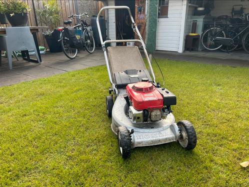 Honda HR194 motormaaier NU 185 euro vaste prijs, Tuin en Terras, Grasmaaiers, Zo goed als nieuw, Benzine-grasmaaier, 40 t/m 49 cm
