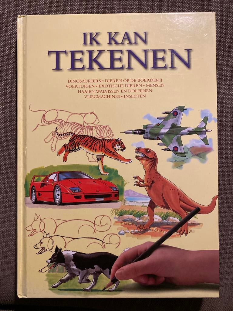 Ik Kan Tekenen - Leer Tekenen Boek, Hobby en Vrije tijd, Tekenen, Zo goed als nieuw, Ophalen of Verzenden