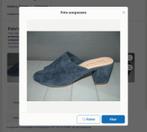 Lina Locchi suede peeptoe hakken, sandalen maat 39