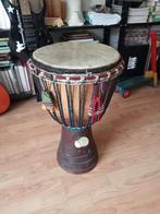 Mooie Djembe met tas, Muziek en Instrumenten, Percussie, Ophalen, Zo goed als nieuw, Trommel