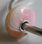 Trollbeads ROZE GESTREEPTE AGAAT edelsteen **NIEUW**, Sieraden, Tassen en Uiterlijk, Bedels, -, Verzenden, -, Nieuw