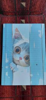 Briefpapier glurende poes 20 vel, Ophalen of Verzenden, Nieuw