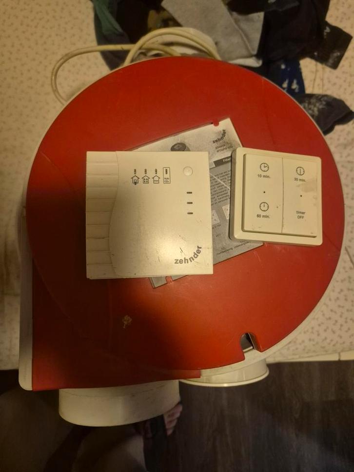 ComfoFan S Ventilatie Unit - Gebruikt, Computers en Software, Accu's en Batterijen, Gebruikt, Ophalen of Verzenden