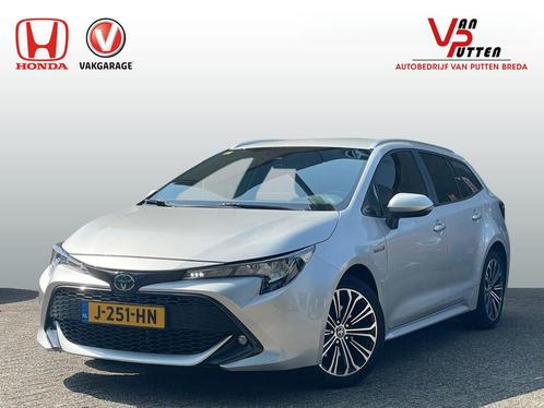 Toyota Corolla Touring Sports 2.0 Hybrid Automaat | Zwart le, Auto's, Toyota, Te koop, Corolla, ABS, Achteruitrijcamera, Adaptive Cruise Control