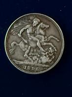 Kroon koningin Victoria 1895, Ophalen of Verzenden, Overige waardes, Losse munt, Zilver