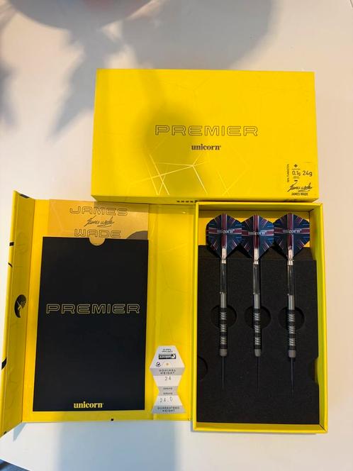 Unicorn Premier James Wade 90% 24g, Sport en Fitness, Darts, Nieuw, Pijlen, Ophalen of Verzenden