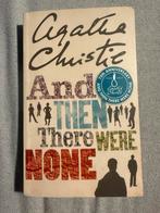 And then there were none, Ophalen of Verzenden, Zo goed als nieuw, Amerika