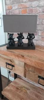 Horen,Zien,Zwijgen Katten Tafellamp🌹SALE VERKOOP🌹, 1446dt, Nieuw, Ophalen of Verzenden, Bram