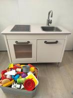 Speel keukentje met keukenspullen, Ophalen, Zo goed als nieuw, Hout, Speelkeuken