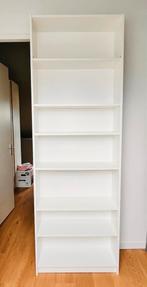 ZGAN! IKEA Billy Boekenkast Wit + Opzetstuk (samen 2.37m), Huis en Inrichting, Ophalen, 200 cm of meer, 50 tot 100 cm, Zo goed als nieuw