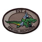 Patch FST4, Fire Support Team ISAF. Zeldzame patch, Verzenden, Landmacht, Nederland, Embleem of Badge