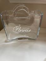Riviera maison vaas - tas - Flowers NIEUW!, Overige kleuren, Nieuw, Ophalen of Verzenden, Glas