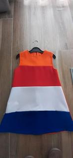 Kinderjurkje koningsdag rood wit blauw 104 en 122, Nieuw, Meisje, Ophalen of Verzenden, Jurk of Rok