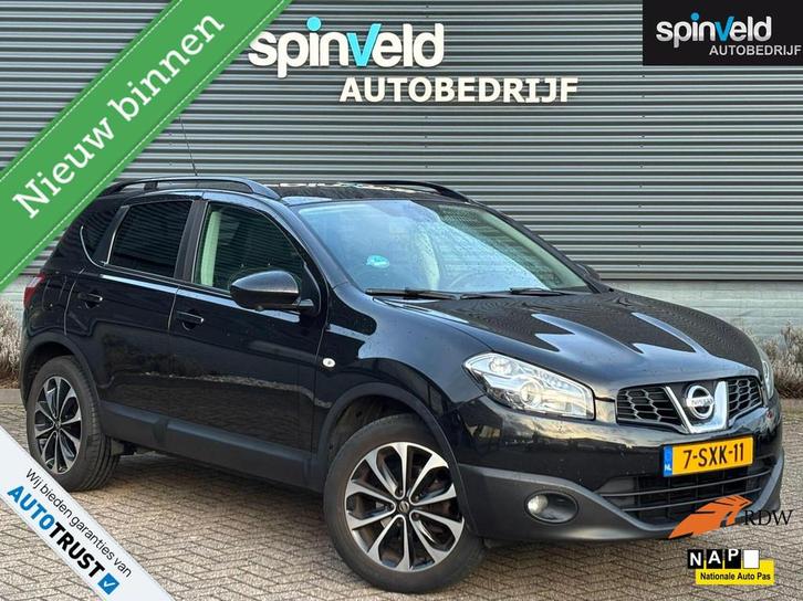 Nissan Qashqai 1.6 360 BJ`13 NAP NL Pano Navi Cruise Climate, Auto's, Nissan, Bedrijf, Te koop, Qashqai, 360° camera, ABS, Achteruitrijcamera