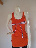 Pieces lang t-shirt Nederland Holland maat M oranje, Maat 38/40 (M), Verzenden, Oranje, Zo goed als nieuw