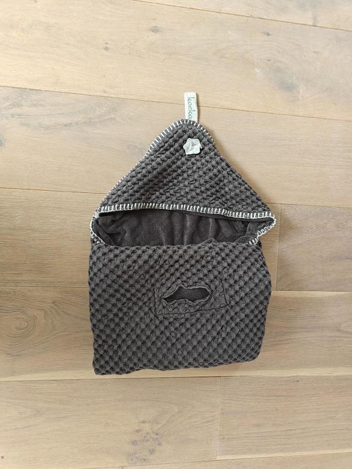 Koeka Omslagdoek Wikkeldoek Autodoek Maxi-Cosidoek Antraciet, Kinderen en Baby's, Dekens, Slaapzakjes en Inbakerproducten, Gebruikt