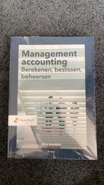 Management accounting: berekenen, beslissen, beheersen, Ophalen of Verzenden, Nieuw, Wim Koetzier