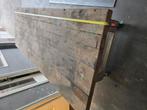 Stevige werktafel of werkbank. 2.50 x 0.90 mtr. 6 cm dik, Ophalen, Zo goed als nieuw, 170 cm of meer