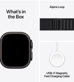 APPLE Watch Ultra 3 GPS +Cellular 49mm Black Titanium Alpine, Apple, Apple, Zwart, IOS
