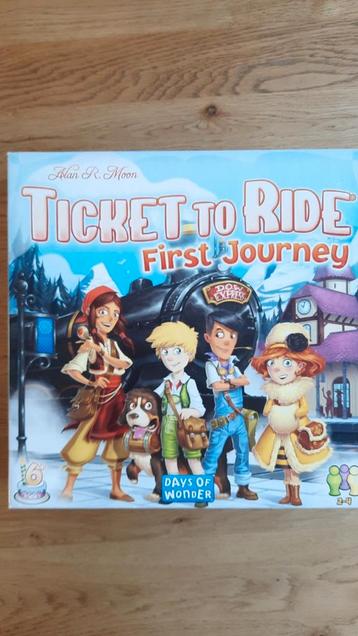 Ticket to Ride: First Journey - Bordspel beschikbaar voor biedingen