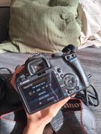 Canon EOS 500D Spiegelreflexcamera met Tas, Gebruikt, Spiegelreflex, Canon, Ophalen of Verzenden