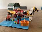 Playmobil 6948 - picknick met ponywagen, Complete set, Ophalen of Verzenden, Zo goed als nieuw