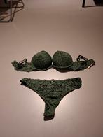 Hunkemöller setje donkergroen 75B/M, Kleding | Dames, Ondergoed en Lingerie, Hunkemöller, Verzenden, Groen, Setje