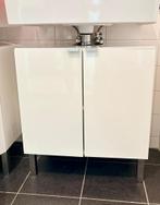 IKEA badkamermeubels wit GODMORGON, Ophalen, (Half)hoge kast, 50 tot 100 cm, Zo goed als nieuw