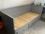 hemnesbed grijs, Ophalen, Gebruikt, Eenpersoons, 80 cm