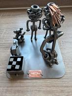 Steelman24 Kleuterleidster met twee kinderen, Verzamelen, Beelden en Beeldjes, Ophalen of Verzenden, Gebruikt