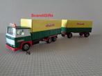 tekno scania 140 auto transit, Hobby en Vrije tijd, Ophalen of Verzenden, Zo goed als nieuw, Bus of Vrachtwagen, Tekno