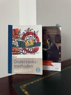 Onderzoeksmethoden Scheeper & Tobi AOLB, Ophalen of Verzenden, Zo goed als nieuw, Sociale wetenschap