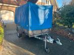 Aanhanger met huif - Gebruikt - Opknapper, Ophalen of Verzenden, Gebruikt