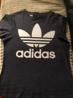 Zwarte adidas shirt, Verzenden, Zo goed als nieuw