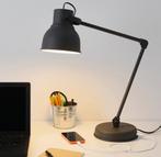 Ikea Hektar bureaulamp antracietgrijs, Ophalen of Verzenden, Zo goed als nieuw, Minder dan 50 cm