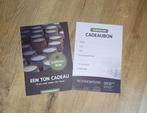 Cadeaubon, Rondomton cadeaubonnen! Onbeperkt geldig., Cadeaubon